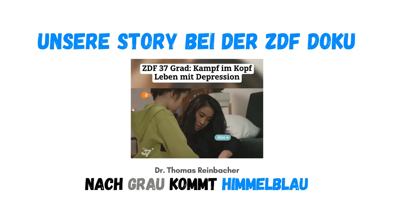 Depression vor der Kamera: Thomas & Xiaoxi in der ZDF 37 Grad Doku "Kampf im Kopf"