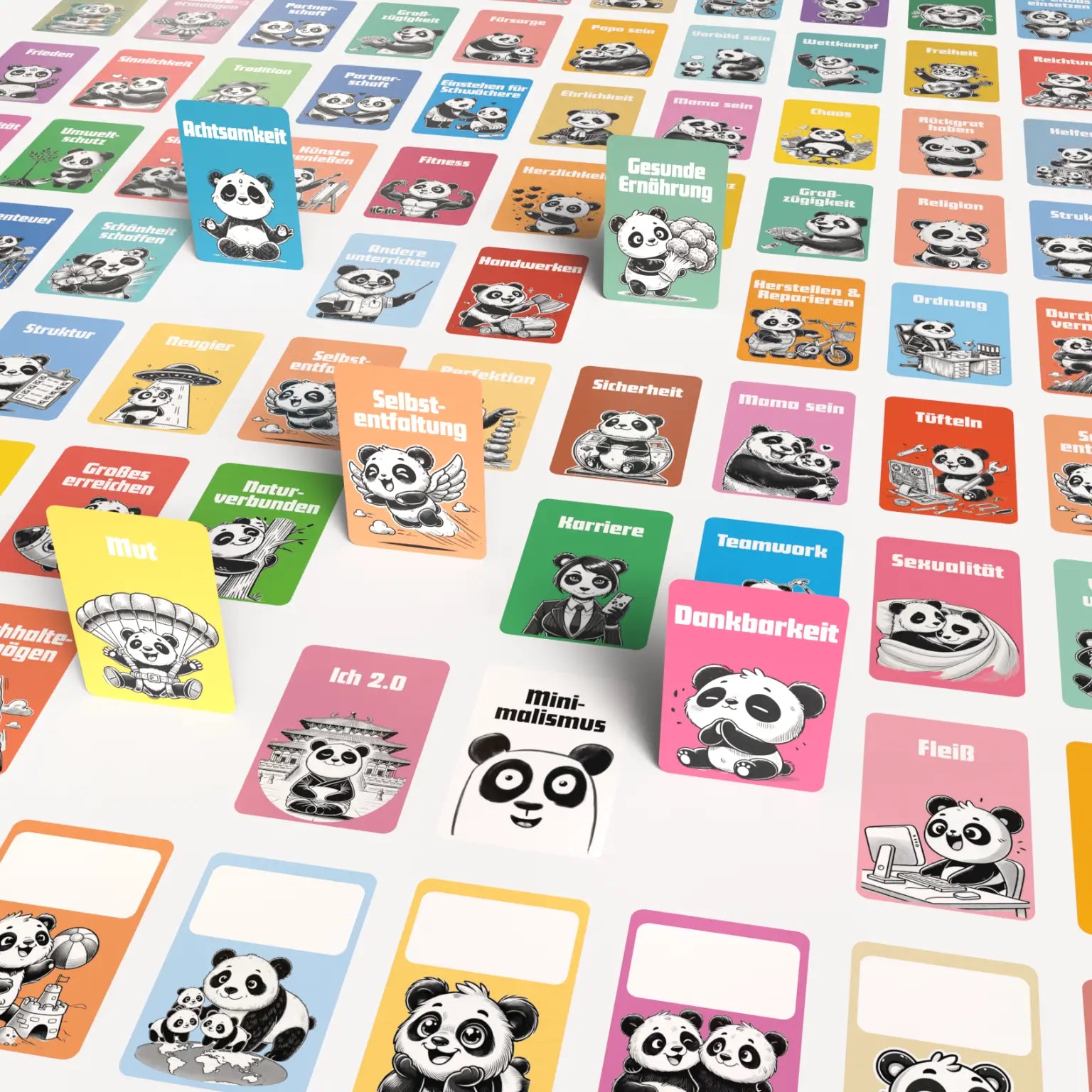 5 Werte ins Glück - 90 Karten für mehr Klarheit, Mut und Sinn im Leben