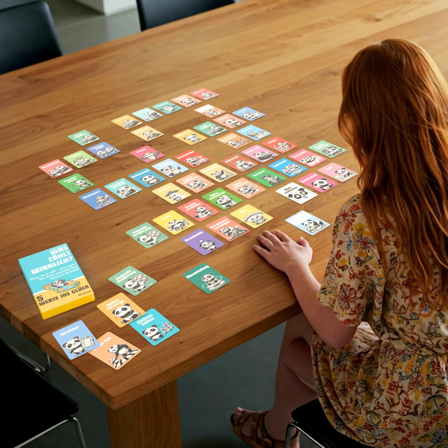 5 Werte ins Glück - 90 Karten für mehr Klarheit, Mut und Sinn im Leben