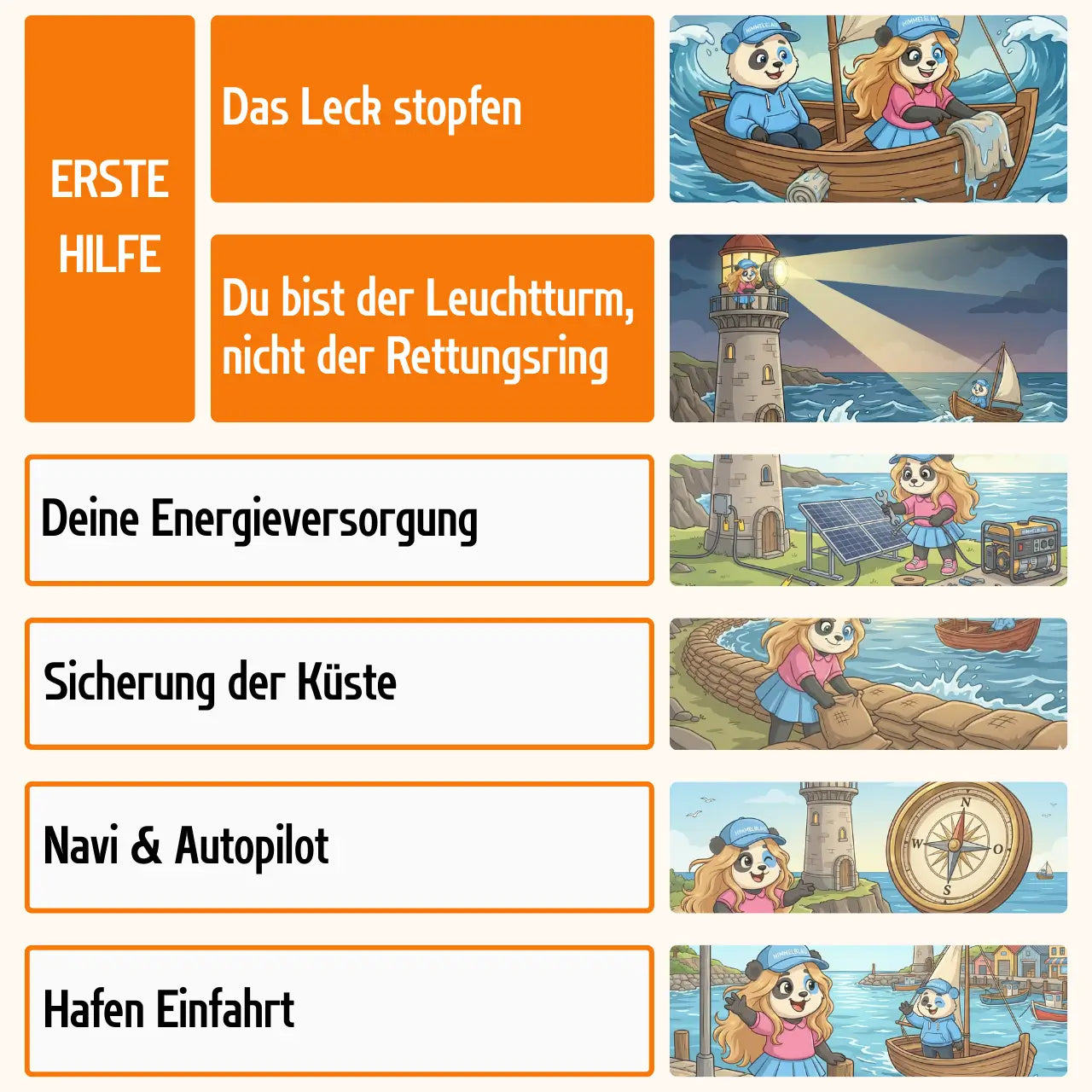 Himmelblau Erste-Hilfe 🛟 für Angehörige von Menschen mit Depression