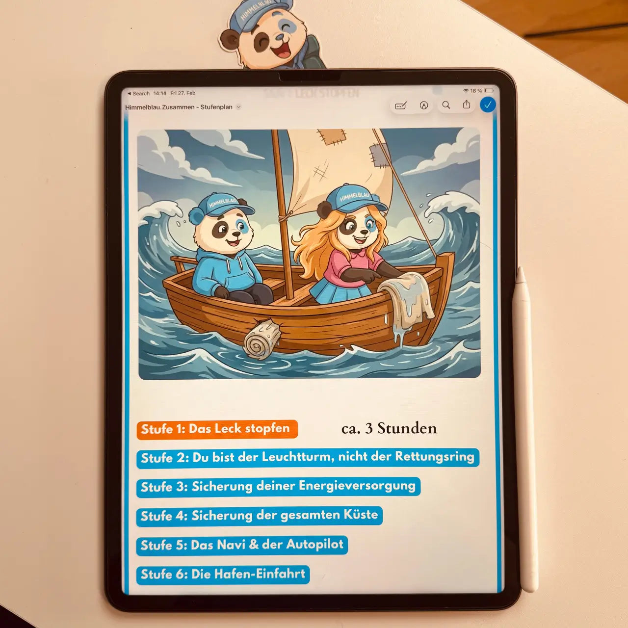 Himmelblau Erste-Hilfe 🛟 für Angehörige von Menschen mit Depression