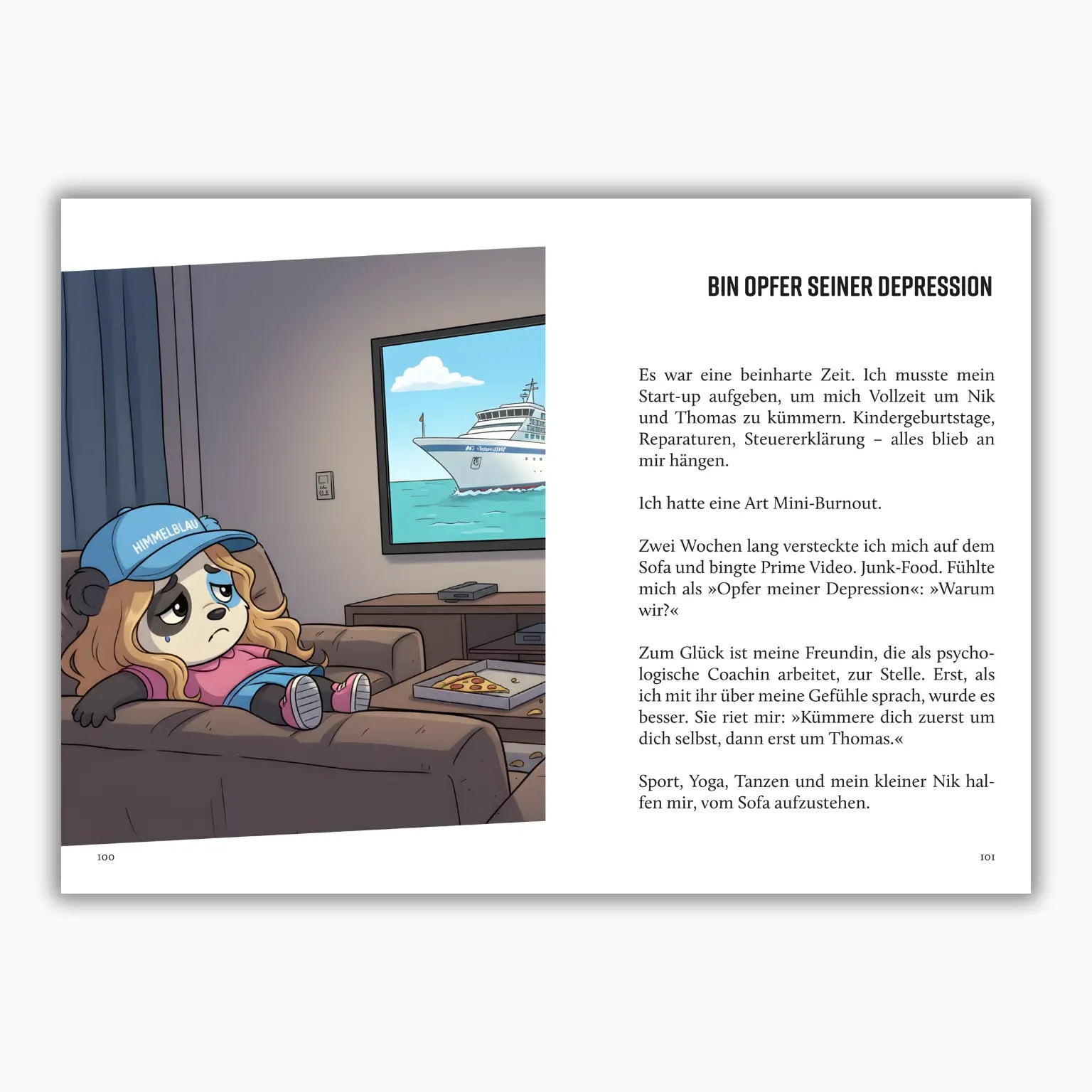 Das kleine Himmelblau für graue Tage (Taschenbuch)