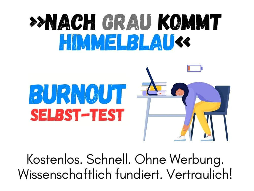 Anonymer, faktenbasierter Burnout Selbsttest in nur 3 Minuten zum Ergebnis
