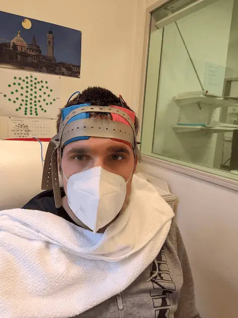 Depressionspatient TDCS Gehirnstimulation Buch »Nach Grau kommt Himmelblau«, Burnout Test