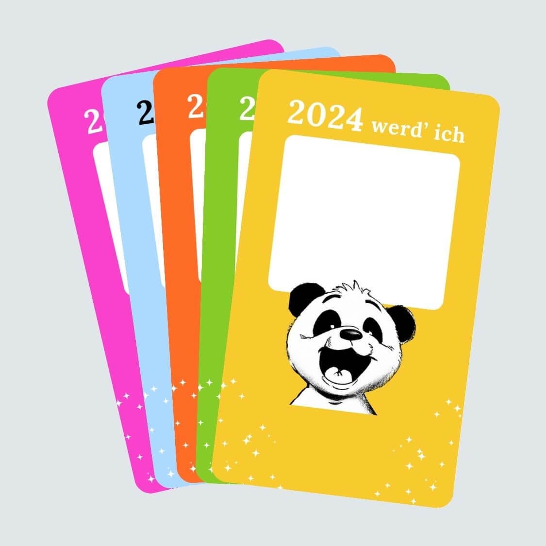 Neujahr Vorsätze Karten (2024)