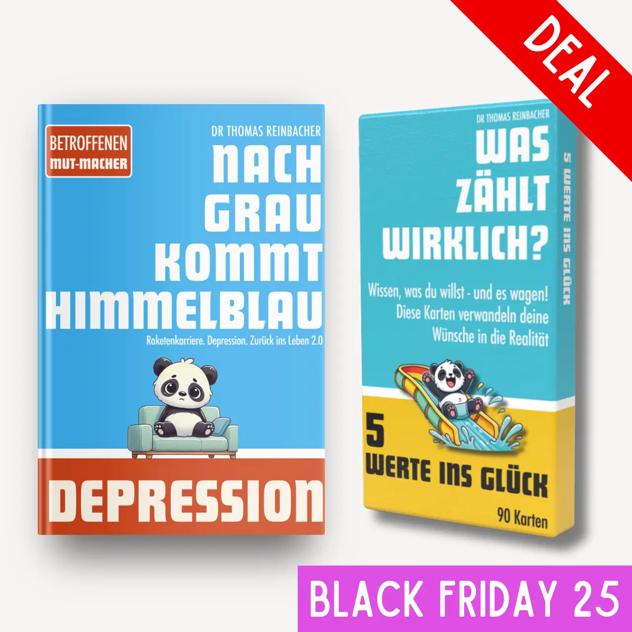Himmelblau-Set (Buch & 5 Werte ins Glück) - Black Friday Deal