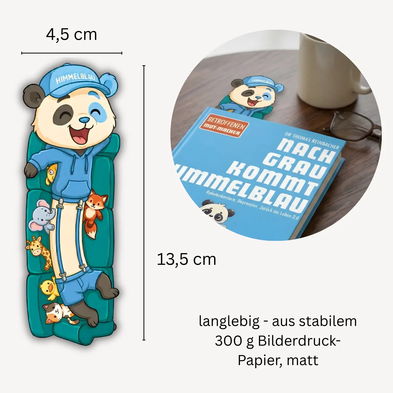Lesezeichen »Fauli, der Panda«