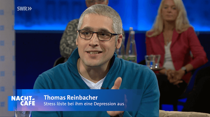 Dr. Thomas Reinbacher auf Youtube - Im SWR Nachtcafe spricht er mutig über das Thema Depression