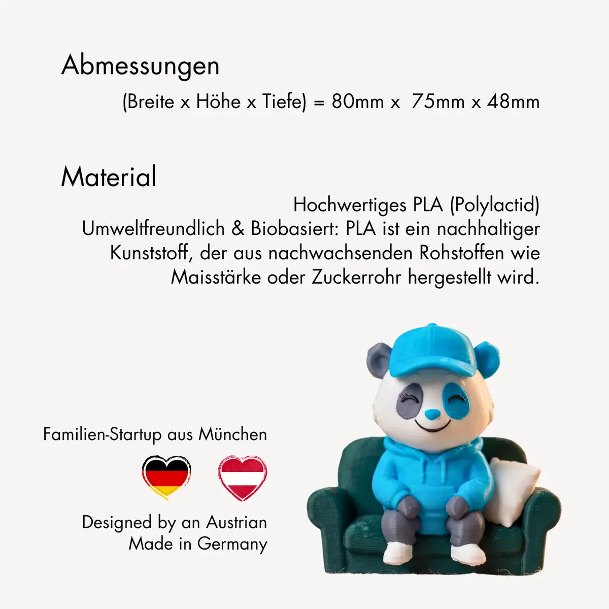 Aufstellfigur »Himmi, der Mut-Mach Panda«